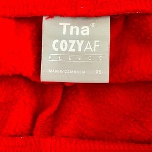 TNA fleece shorts